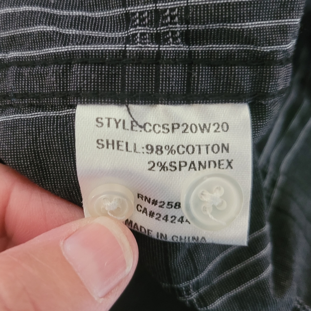 Cody James Core Black Short Sleeve Button Down Shirt Men's Western Casual Size M - Picture 7 of 7
